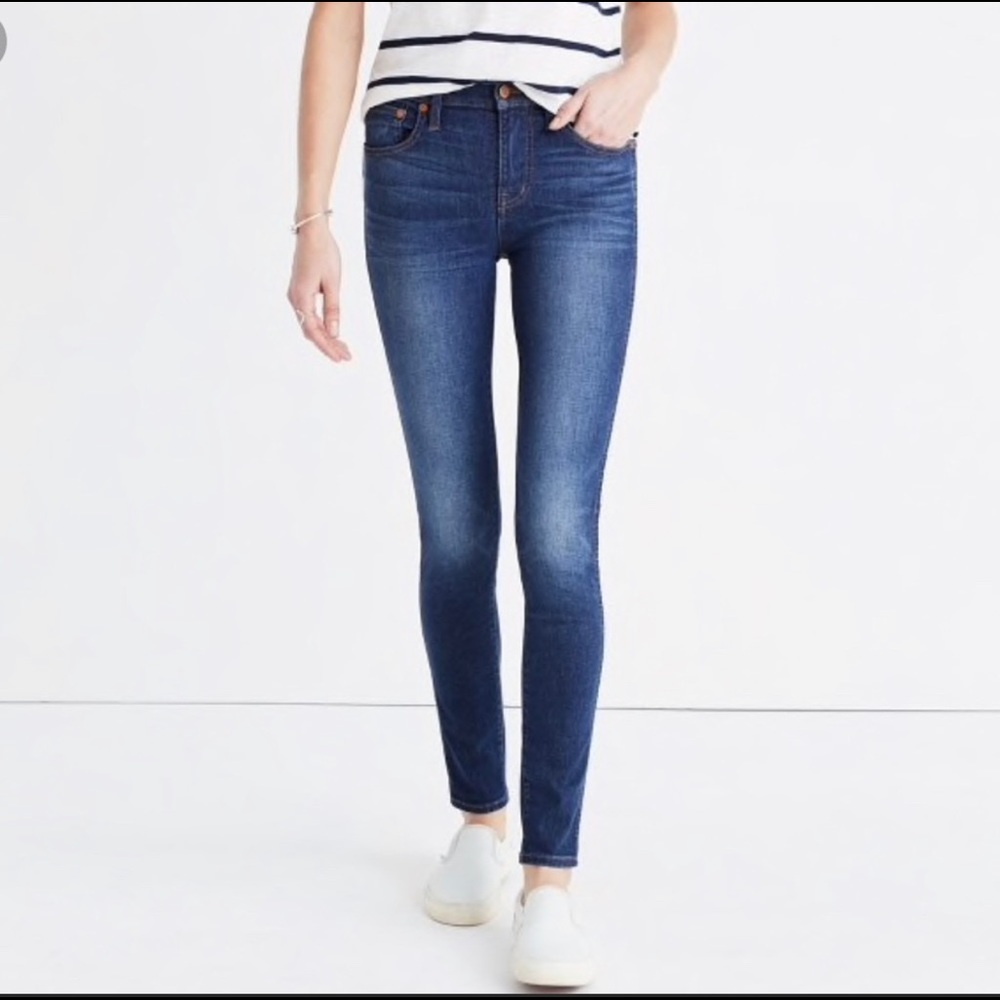 Madewell High Riser Skinny Skinny Jeans
